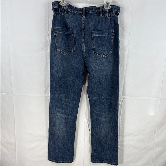 Anthropologie Pilcro Casual Elastic Wide Leg High Rise Relaxed Jeans Size 29 - Picture 10 of 13